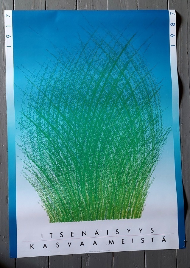 Itsenäisyys kasvaa meistä : Juliste v. 1987