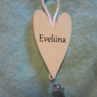 Pyyhenipsu Eveliina / pyyhepidike * sydän * - pikkukuva 1