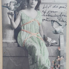 Nuori leidi ja kyyhkyset, väripk, p. 1907 - pikkukuva 1