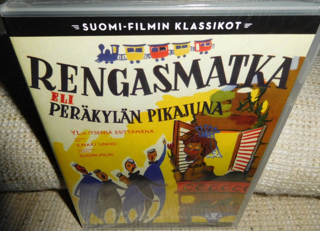 Rengasmatka Eli Peräkylän Pikajuna (muoveissa) DVD