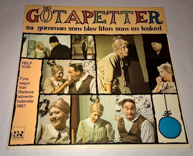 GÖTAPETTER  LP  RELP 1039 RUOTSINKIELISTÄ TARINOINTIA