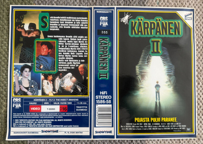 VHS KANSILEHTI : KÄRPÄNEN II / FLY 2