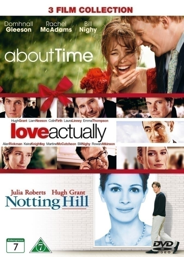 About Time / Love Actually / Notting Hill (3xDVD)