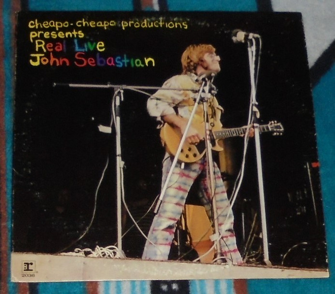 JOHN SEBASTIAN ~ Cheapo Cheapo Productions Real Live ~ LP
