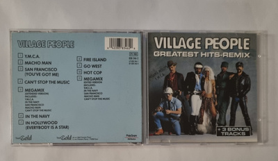 VILLAGE PEOPLE: GREATEST HITS - REMIX CD