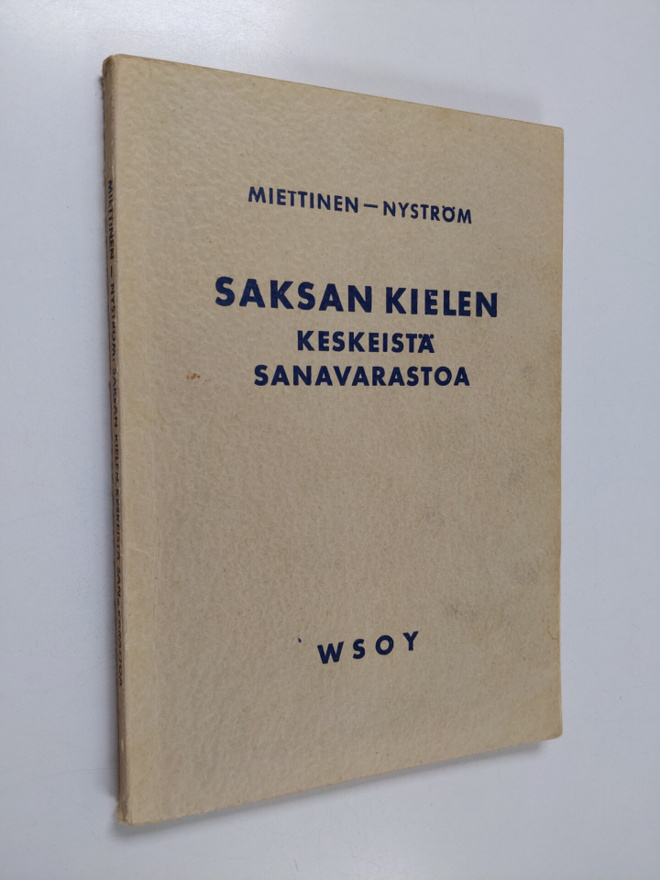 Eino Miettinen : Saksan kielen keskeistä sanavarastoa : k...