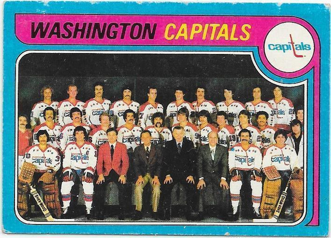 1979-80 Topps #260 Washington Capitals TeamCard
