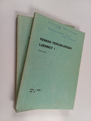 Kemian peruskurssin luennot 1-2