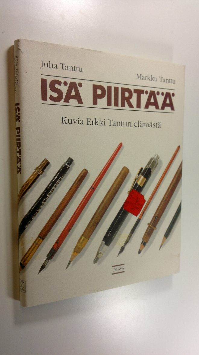 Juha (teksti) Tanttu : Isä piirtää : kuvia Erkki Tantun e...