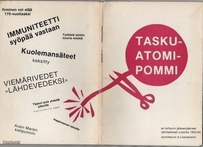 [M. Sarastamo]: Taskuatomipommi eli Artturin jälkeenjääneet