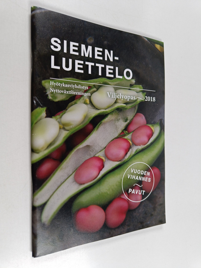 Siemenluettelo : Viljelyopas 2018
