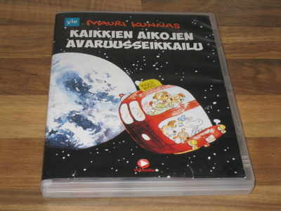 Kaikkien Aikojen Avaruusseikkailu dvd (Mauri Kunnas)