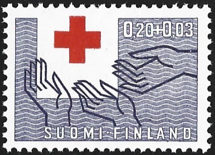 1963 Punainen Risti 0,20 + 0,03 mk **  LaPe 569