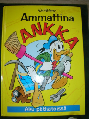 Ammattina ankka Aku pätkätöissä
