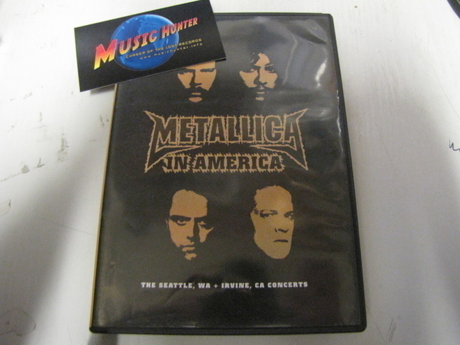 METALLICA - IN AMERICA DVD UUSI "SS" (w)