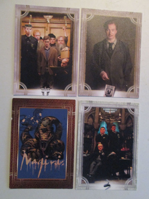 HARRY POTTER KERÄILYKUVIA 4 KPL YHT.HINTAAN PANINI