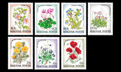 Unkari 2887-93 ** Kukkia (1973)