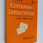 Warne's Complete Letter Writer : for the 1970s - pikkukuva 1