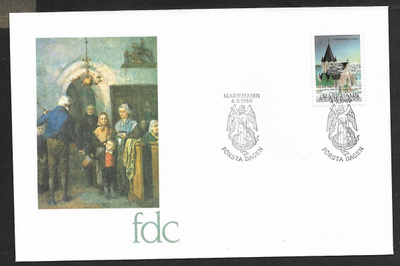 Finströmin kirkko FDC (LAPE 37)