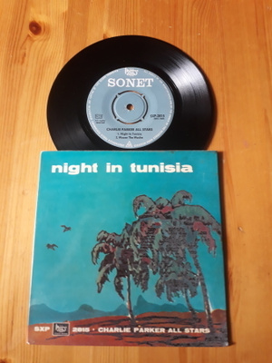Charlie Parker All Stars - Night In Tunisia ep ps jazz 50's