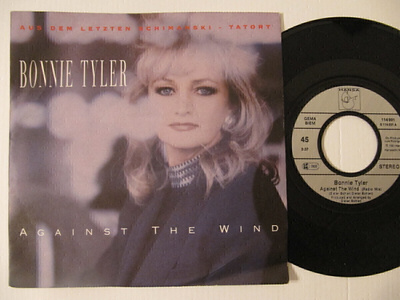Bonnie Tyler Against The Wind 7" sinkku
