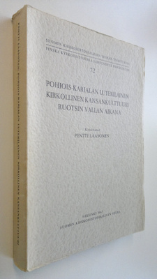 Pentti Laasonen : Pohjois-Karjalan luterilainen kirkollin...