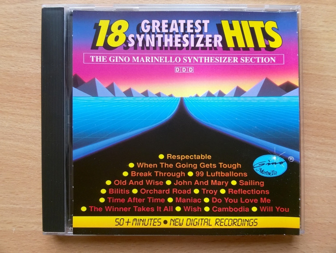 Gino Marinello - 18 Greatest Synthesizer Hits CD