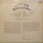 CAT STEVENS - MATTHEW & SON - REPRESS UK 1970 M-/EX LP - pikkukuva 2