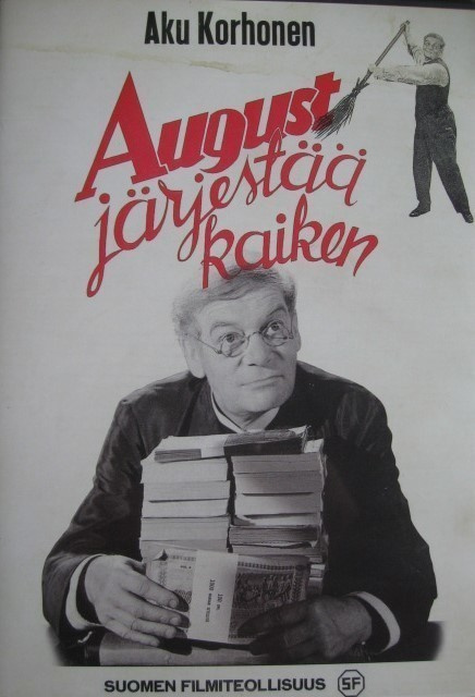 AUGUST JÄRJESTÄÄ KAIKEN DVD