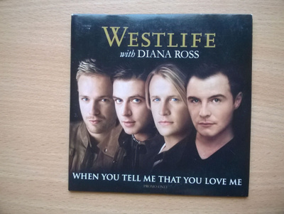 Westlife - When You Tell Me That You Love Me CDS