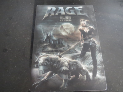 RAGE - FULL MOON IN ST. PETERSBURG 2DVD+CD STEELCASE