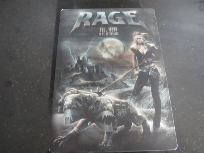 RAGE - FULL MOON IN ST. PETERSBURG 2DVD+CD STEELCASE