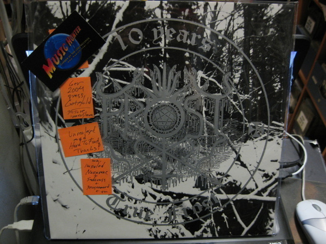 FROST - 10 YEARS OF TRUE FROST LP M- / M-