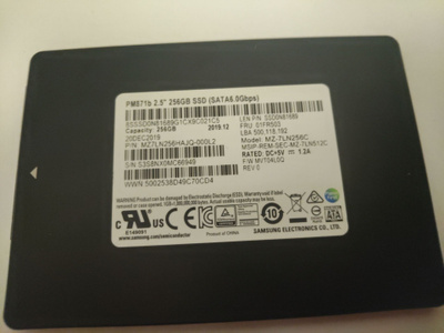 Ssd 256gb life 96%