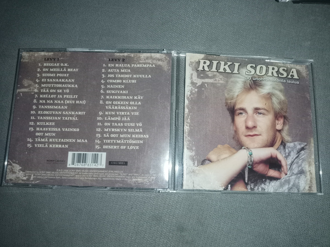 Riki Sorsa - 30 Unohtumatonta Laulua (2cd)