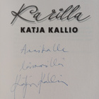 Katja Kallio : Karilla (signeerattu, tekijän omiste) - pikkukuva 2