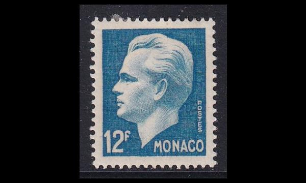Monaco 423 * Käyttösarja Rainier III 12 Fr (1950)
