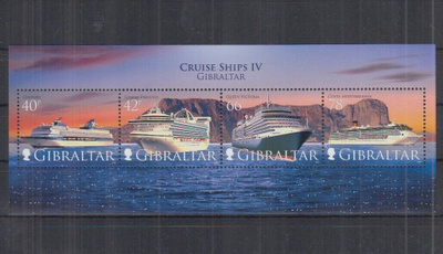 LAIVAT laiva-aiheinen blokki GIBRALTAR 2008 **
