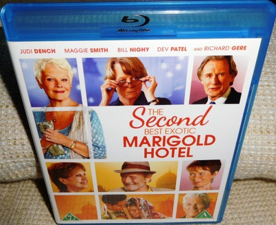 Second Best Exotic Marigold Hotel Blu-ray