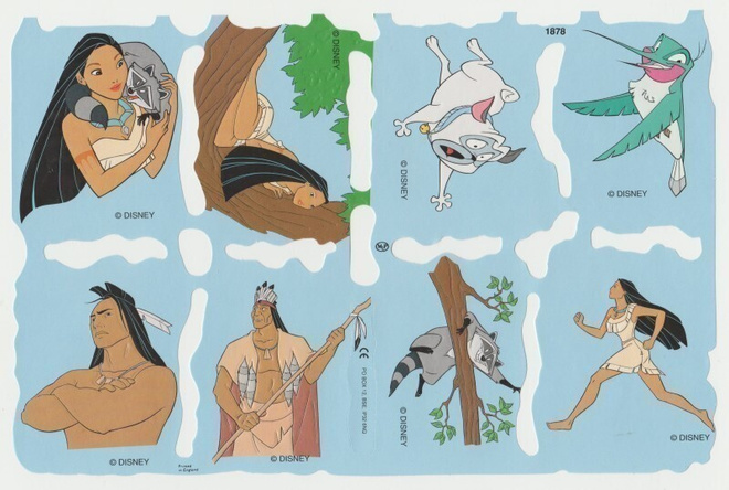 * MLP 1878, Disney Pocahontas-arkki, harvinaisempi *