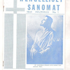 Hengelliset Sanomat, N:o 1 / 1961, aloitusnumero. - pikkukuva 2