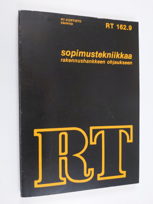 Sopimustekniikkaa rakennushankkeen ohjaukseen