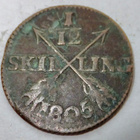 Ruotsi 1/12 Skilling 1805 - pikkukuva 1