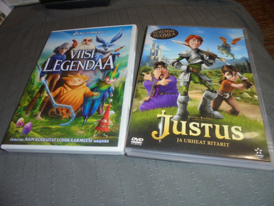 DVD Viisi legendaa ja Justus ja urheat ritarit