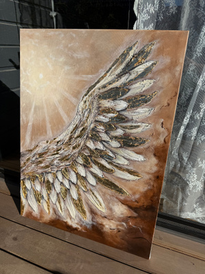 Akryylimaalaus Wings of Healing