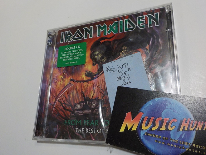 IRON MAIDEN - FROM FEAR TO ETERNITY UUSI 2CD