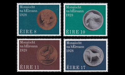 Irlanti 384-7 ** Oma raha 50v (1978)