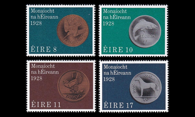 Irlanti 384-7 ** Oma raha 50v (1978)