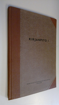 Matti Pasonen : Kirjanpito I