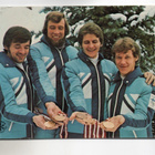 Hiihtäjät ennen vanhaan (erikoisleima Ounasvaara 2.7.77): - pikkukuva 2